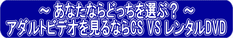 ���Ȃ��Ȃ�ǂ�����I�ԁH�@�A�_���g�r�f�I������Ȃ�CS VS �����^��DVD